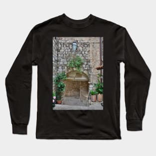 Street in Dubrovnik Old Town Long Sleeve T-Shirt